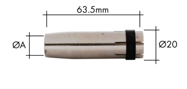 Снимка на Газова дюза за MB 24 KD