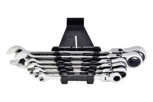 Снимка на К-т звездогаечни ключове с подвижна глава 6ч