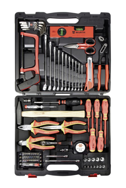 Снимка на Комплект инструменти електро 88ч. ZEBRA