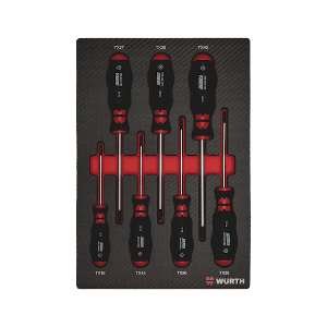 Снимка на Комплект отвертки ТХ - 7 части ZEBRA  SISTEM