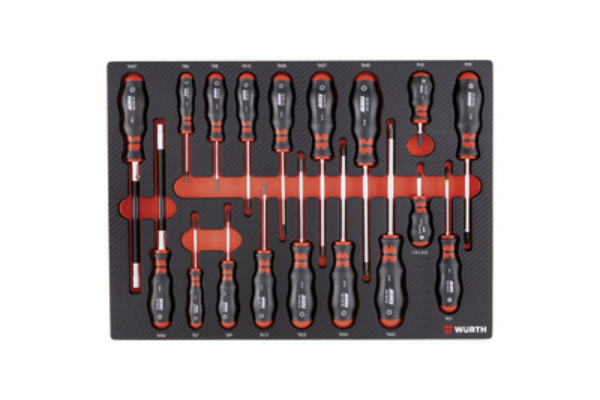 Снимка на Комплект отвертки SL / PH / Tx - 18 броя, ZEBRA,  8.4.1