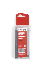 Снимка на Резци за макетен нож 18mm 50бр.к-т WURTH