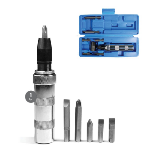 Снимка на Отвертка ударна 1/2" с 6 накрайника к-т Wurth 