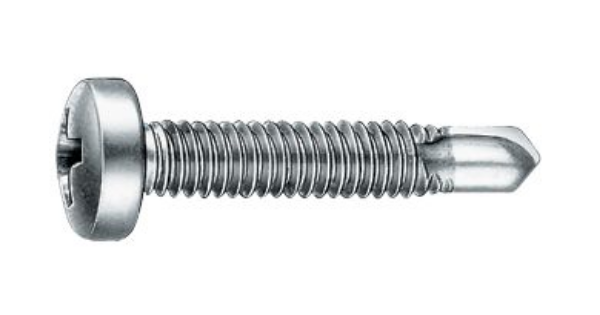 Снимка на Самопр. винт DIN7504-N-H2-б.поц-ø4,2X19мм