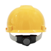 Снимка на Защитна каска - 4 -точкова жълта