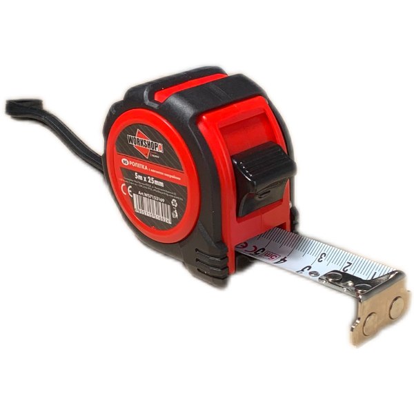 Снимка на Ролетка с маг. накрайник 5mx25mm Compact Workshopr